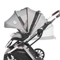 Комбинирана бебешка количка 2в1 Lorelli Glory, Black Diamond + адаптори-3blrR.jpg