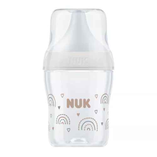 Шише Nuk Perfect Match, 0+ м РР 150 мл. със силиконов биберон S, Дъга