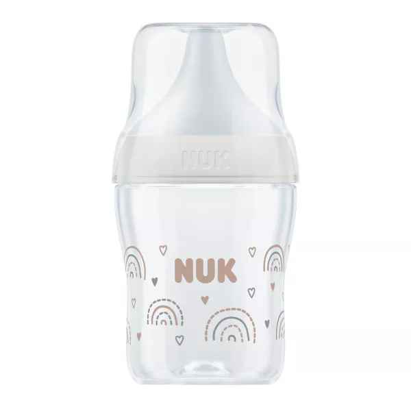 Шише Nuk Perfect Match, 0+ м РР 150 мл. със силиконов биберон S, Дъга-3i6YT.jpeg