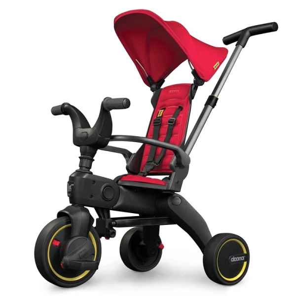 Триколка Doona Liki Trike S1, червена-3iFO1.jpeg