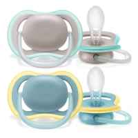 Ортодонтични залъгалки Philips AVENT Ultra Air Happy 18м + с кутия за стерилизиране, 2 бр.-3m6pZ.jpg