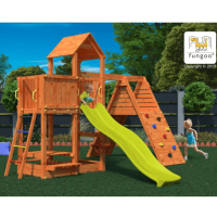 Детска площадка с пързалка и люлки Fungoo Fluppi-3nVkA.png