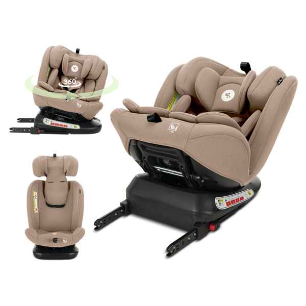 Столче за кола Lorelli Capella Isofix 360, Beige-3pKSj.jpeg