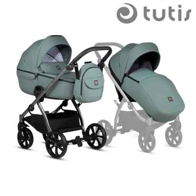Комбинирана бебешка количка 2в1 Tutis Uno5+, 143 Menta