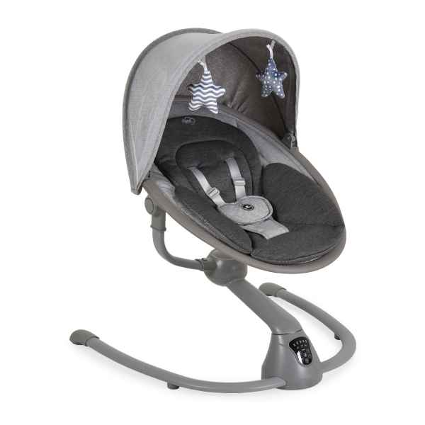 Бебешка електрическа люлка Cangaroo Cloud Premium +, светлосив-3sLsJ.jpeg