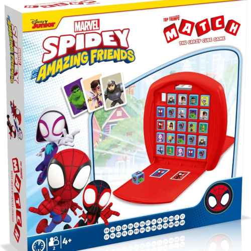 Настолна игра Winning Moves, Top Trumps Match, Спайди и приятели