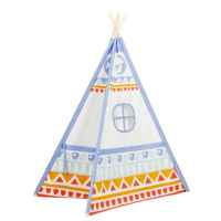 Детска индианска палатка Classic World Типи, синя-40KLe.jpeg