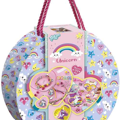 Комплект направи си сам Totum, Куфарче Еднорог 2 в 1