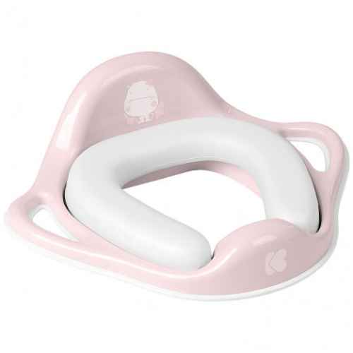 Приставка за тоалетна чиния с мека подложка Kikka Boo Hippo, Pink
