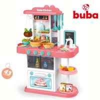 Детска кухня Buba Home Kitchen 43 части, розова-4AXkj.jpg