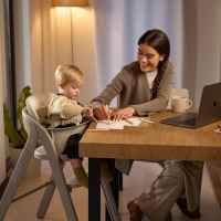 Столче за хранене KinderKraft Tino, Beige-4RjX5.jpeg