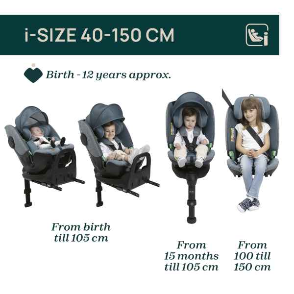 Столче за кола Chicco Bi Seat i-Size, Graphite-4Z11X.jpeg