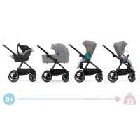 Комбинирана бебешка количка 3в1 Kinderkraft NEA, Platinium Grey-4gX7F.jpeg