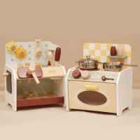 Малка дървена детска преносима кухня Classic World-4i6JG.jpeg