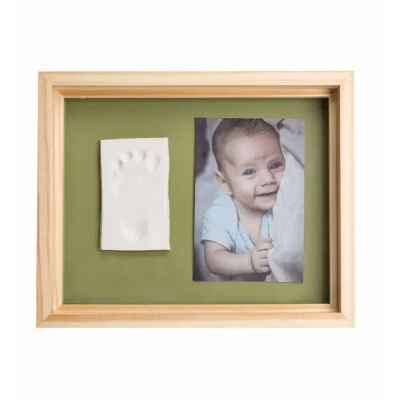 Рамка за отпечатък със снимка BABY ART Pure Frame с органична глина