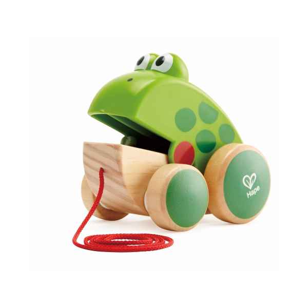 Дървена играчка за дърпане Hape, Жабка-4lOkU.jpeg