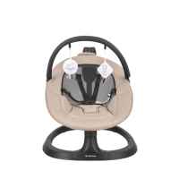 Бебешка електрическа люлка Kikka Boo Zazu, Beige-4lZYr.jpeg