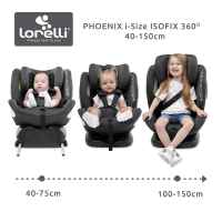 Столче за кола Lorelli Phoenix i-Size ISOFIX 360, Grey Jasper -4msOj.jpeg