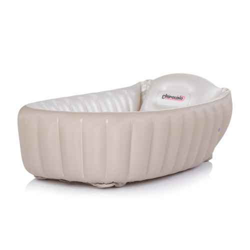 Бебешка вана с помпа Chipolino Baby Cloud, лате