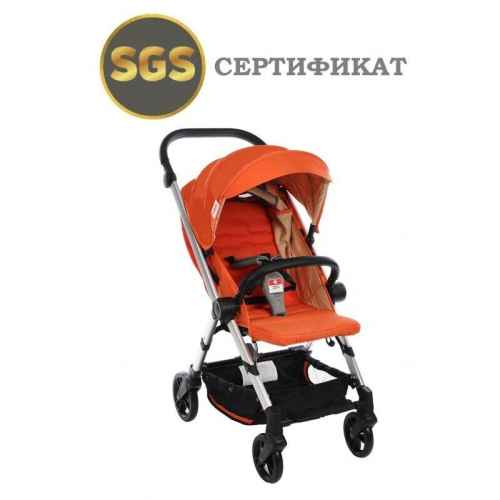 Лятна бебешка количка Zizito Bianchi, оранжева