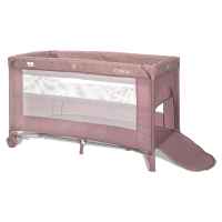 Бебешка кошара 2 нива Lorelli Carina, Pink stars-4wETW.jpeg