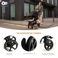 Лятна бебешка количка Kinderkraft Mitzy, Jade green-53Dwy.png