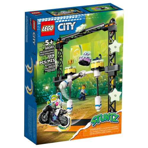 Конструктор LEGO City Stuntz Каскадьорско предизвикателство Knock-Down