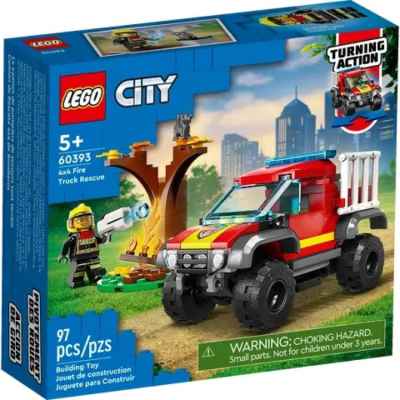 Конструктор LEGO City Пожарникарски камион 4х4
