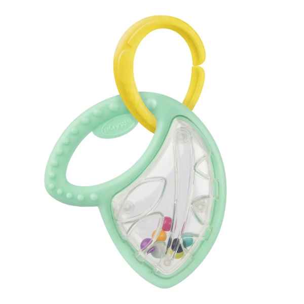 Дрънкалка и гризалка с форма на листо Playgro, 0м+-5SZZI.jpeg