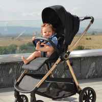 Комбинирана бебешка количка Cangaroo Hydra 2в1, сива-5VSoq.jpeg