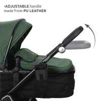 Комбинирана бебешка количка 2в1 Lorelli Aspen, Green-5Yvd6.jpeg