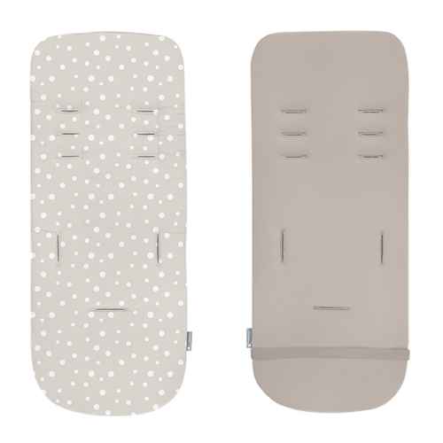 Мемори подложка за количка Kikka Boo, Dots Beige