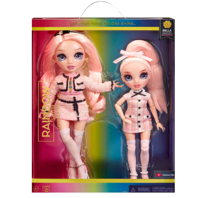 Кукла MGA Rainbow High - Core Doll & Jr. High Doll, Bella Parker, стил 2