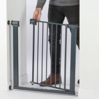 Универсална метална предпазна преграда за врати и стълби Safety 1st, черна-5hjMt.png
