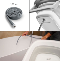 Бебешка вана със стойка и повивалник 2в1 Kinderkraft Bubbly-5vbFK.png