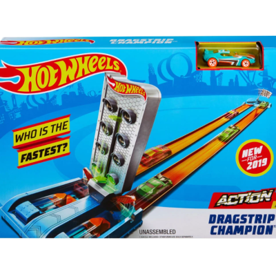 Игрален комплект шампионат Hot Wheels City Action, Dragstrip Champion