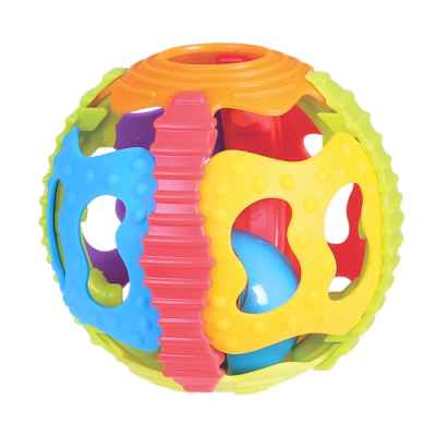 Разноцветна топка дрънкалка Playgro Shake Rattle and Roll Ball, 6м+