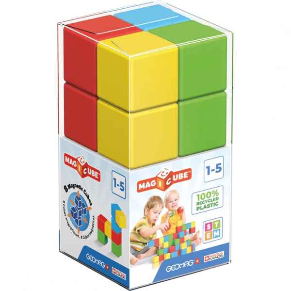 Магнитен конструктор Geomag Magicube, Full Color, 8 части-60zbU.jpeg