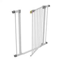 Предпазна преграда Hauck Clear Step Gate White-639BK.jpg