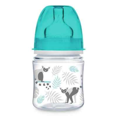 Антиколик шише с широко гърло Canpol In The Clouds 120 мл, зелено