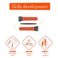 Въже за скачане Chillafish Skibbi, Orange-695hT.jpeg