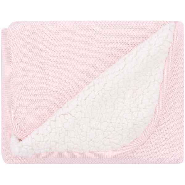 Плетено памучно одеяло с шерпа Kikka Boo Dream Big, Pink-6GjLy.jpg