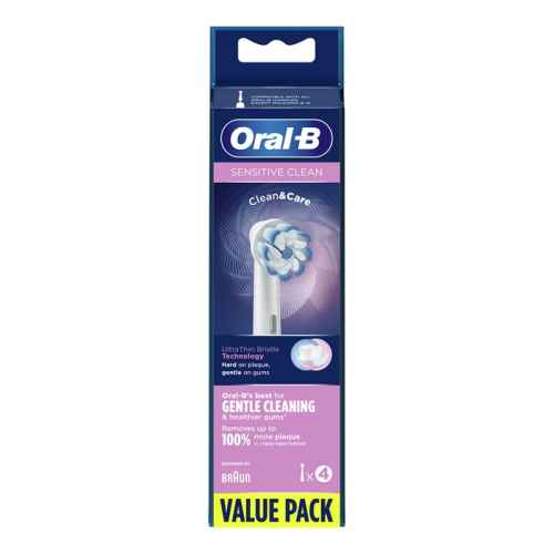 Резерва за електрическа четка за зъби Oral-B Sensitive Ultra Thin, 4 бр.