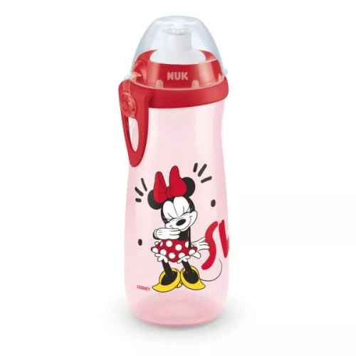 Шише Nuk Sports cup Mickey, 450мл., 24+мес. Червено