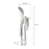 Столче за хранене KinderKraft Tulo, Beige-6ZEGs.jpeg