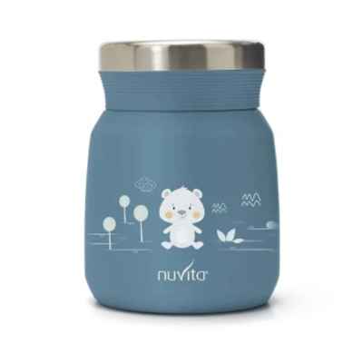 Контейнер за храна Nuvita 300мл, Powder Blue