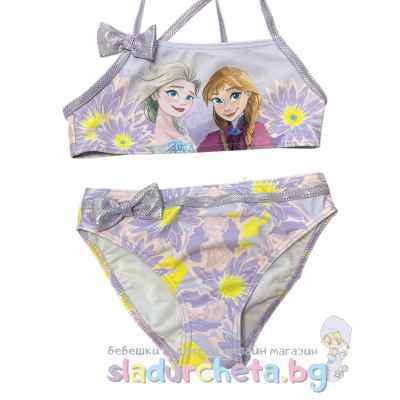 Детски бански Sun City, Елза и Анна лилав