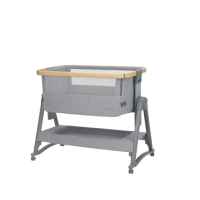 Бебешка мини кошара Kikka Boo Nanna 2, Grey-739zV.jpeg