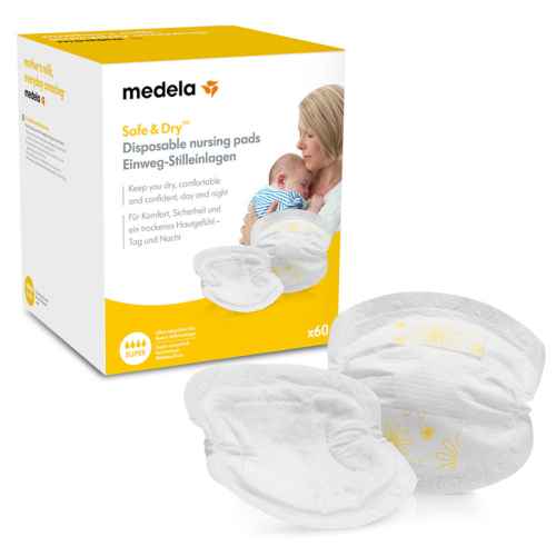 Подплънки за кърма Medela, 60 бр