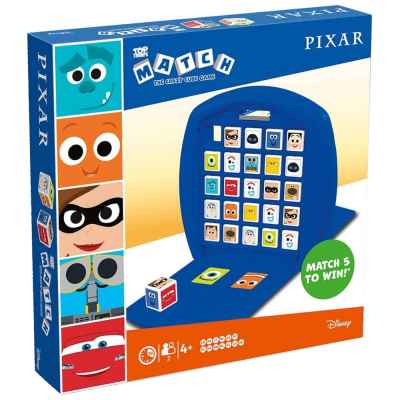 Настолна игра Winning Moves, Top Trumps Match, Disney Pixar